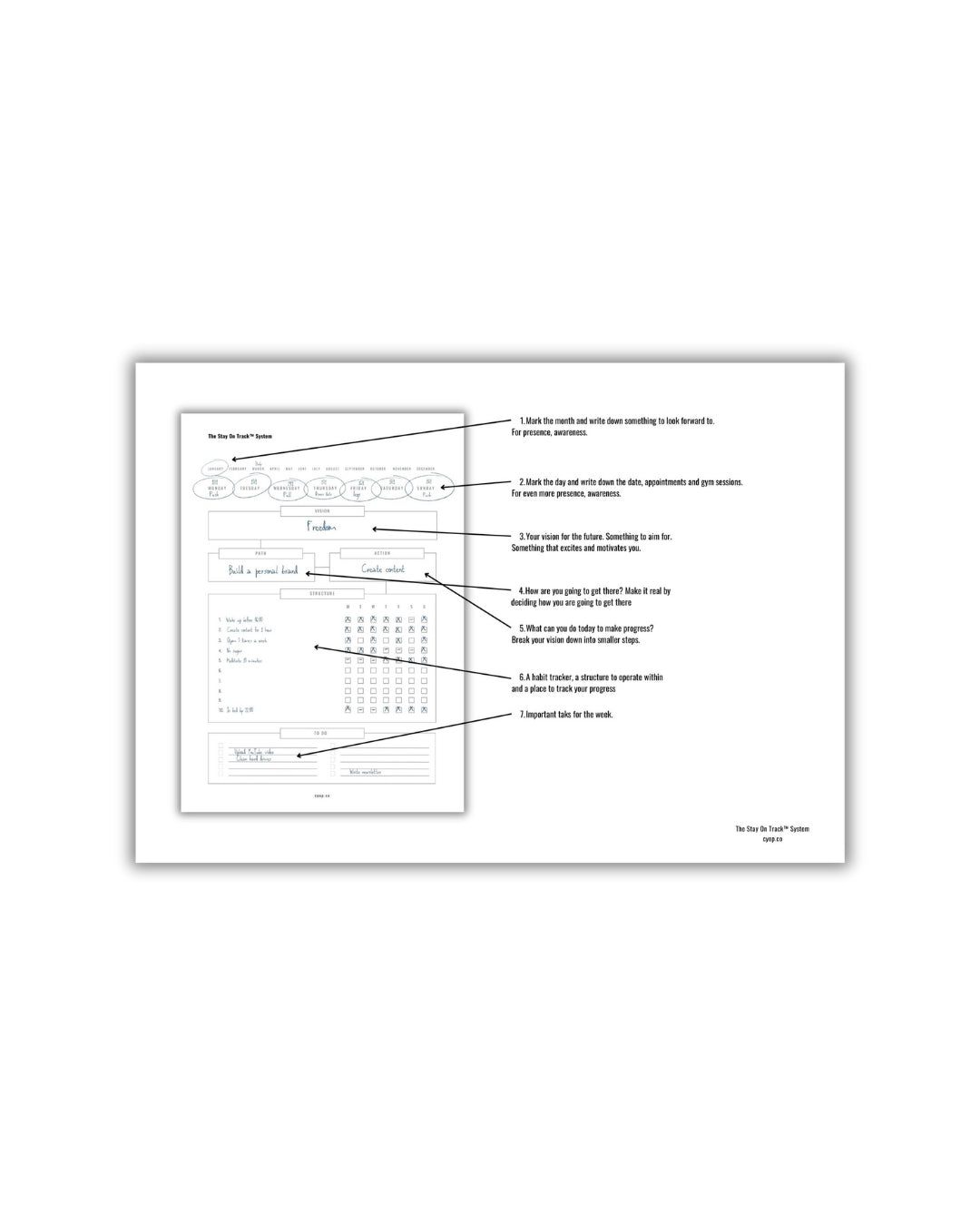 The Stay On Track™ Framework