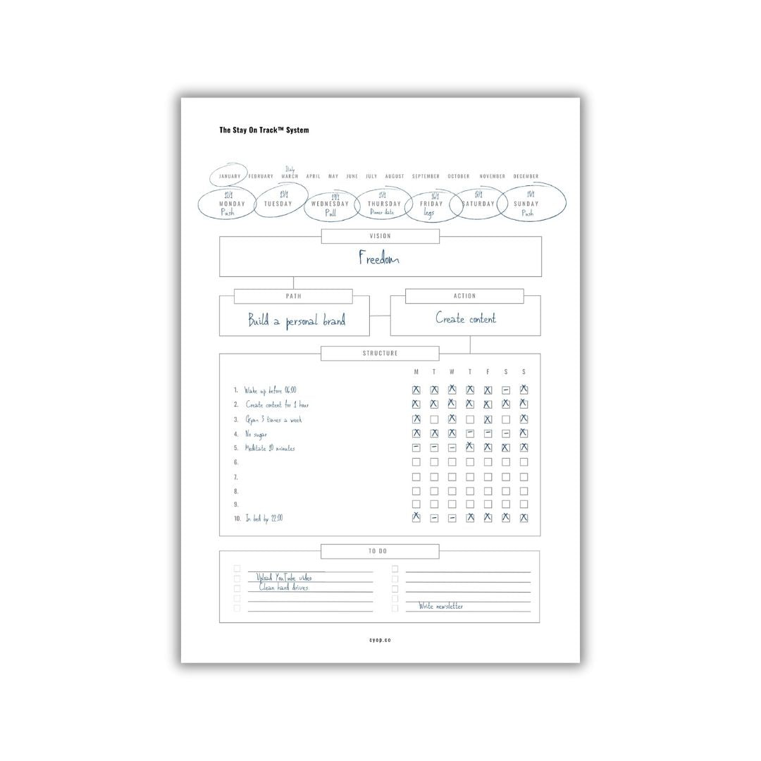 The Stay On Track™ Framework